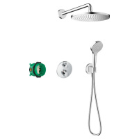 Hansgrohe Croma, sprchový systém 280 1jet s termostatom Ecostat S, chrómová, HAN-27954000