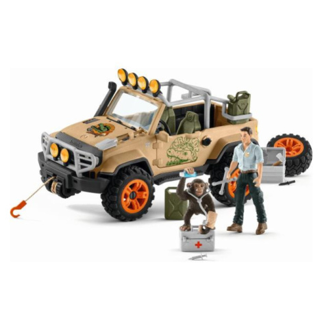 Schleich 4 x 4 terénne auto s navijakom