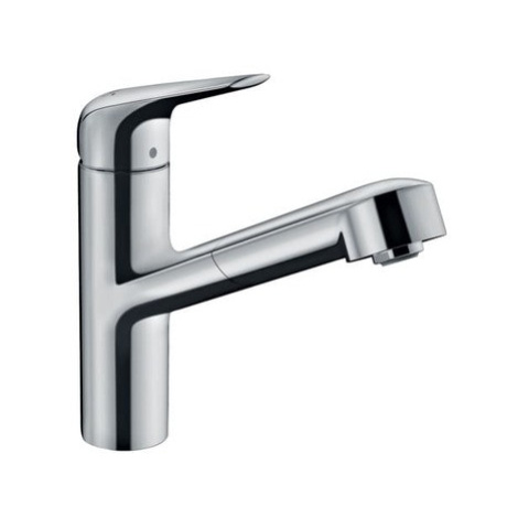 Drezová batéria Hansgrohe Focus s vyťahovacou sprškou chróm 71829000