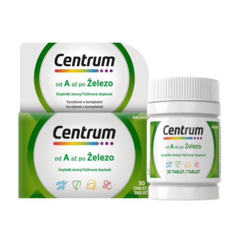 CENTRUM Od A až po železo multivitamín 30 tabliet