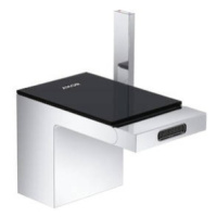 Bidetová batéria Hansgrohe Axor MyEdition s clic-clacom chróm/čierne sklo 47210600