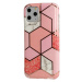 Silikónové puzdro na Apple iPhone 7 Plus/8 Plus Cosmo Marble ružové