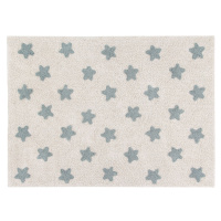 Lorena Canals Detský koberec Stars modrý 120x160
