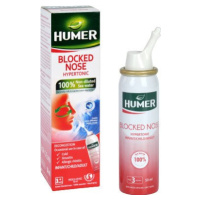 HUMER Upchatý nos 100% morská voda hypertonická 50 ml