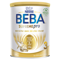 NESTLÉ BEBA SUPREMEpre 3 dojčenské mlieko od ukončeného 12. mesiaca 6HMO 800 g