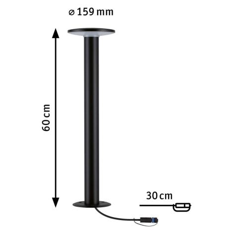 Paulmann Plug & Shine Plate LED pathway light 2 200K