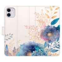 Flipové puzdro iSaprio - Ornamental Flowers 03 - iPhone 11