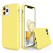 Apple iPhone X / XS, silikónové puzdro, Wooze Liquid Silica Gel, žltá