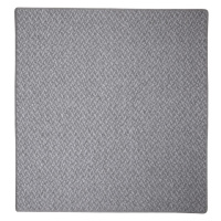 Kusový koberec Toledo šedé čtverec - 150x150 cm Vopi koberce