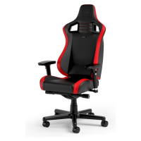 noblechairs EPIC Compact herné kreslo čiernočervené