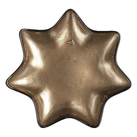 Leonardo CANDELA miska hviezda zlatá 23 cm