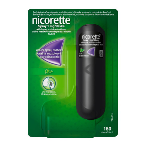 NICORETTE Spray 1mg/dávka 150 ks