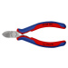 KNIPEX Kliešte cvikacie bočné na plasty 7202125