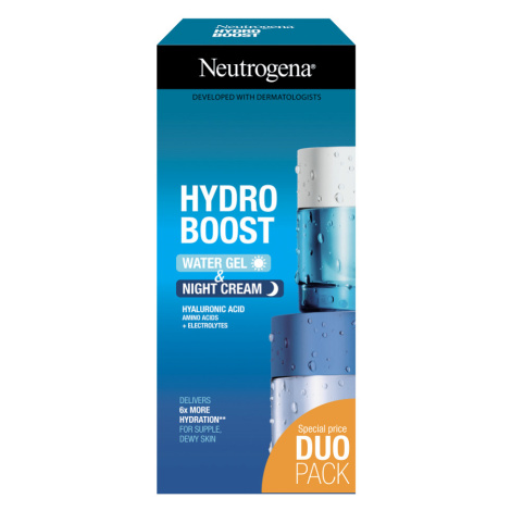 NEUTROGENA Hydro Boost pleťový gél + nočný krém 2 x 50 ml