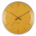 Nástenné hodiny Karlsson Dragonfly, Dome glass KA5754YE, 40cm