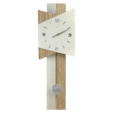Dizajnové kyvadlové nástenné hodiny JVD NS16073.3, 71cm