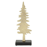 Dekoria Dekorácia Gold Fir 31cm, 12 x 6 x 31 cm