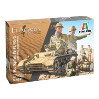 Model Kit tank 6593 - Pz. IV F1/F2/G with Afrika Korps (1:35)