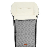 Sensillo Fusak prešívaný spací vak čierny do kočíka Grey