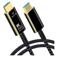 PremiumCord Ultra High Speed HDMI 2.1 optický fiber kábel 8K @ 60Hz, 25m pozlátené