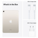 Apple iPad Air 256GB Wi-Fi + Cellular hviezdne biely (2022)