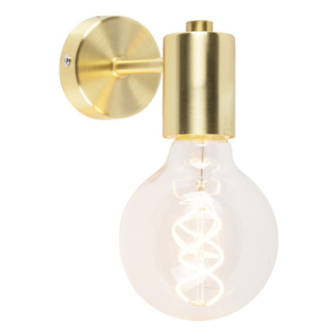 Nástenné svietidlo Smart Art Deco zlaté vrátane zdroja svetla WiFi WiFi G95 - Facil QAZQA