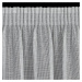 Síťová záclona KIM 140x300 stříbrná