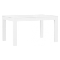 Rozkladací stôl Tuluza PRTT402 140/240x90cm biela lesklá/biela