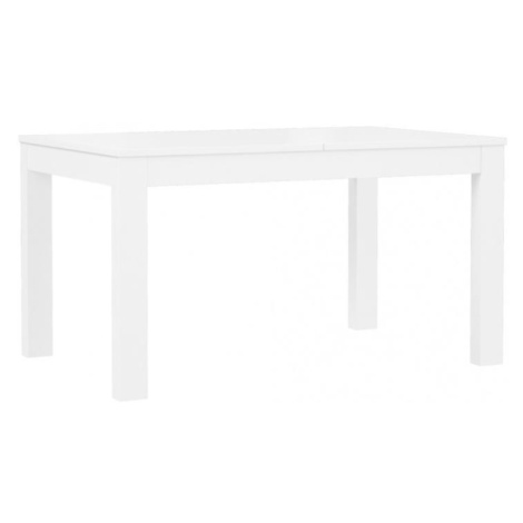 Jedálenský stôl Tuluza PRTT402 biela lesklá/biela MERKURY MARKET
