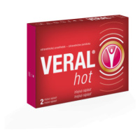 VERAL hot - hrejivá náplasť 2ks