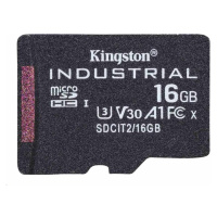 Kingston 16GB microSDHC Industrial C10 A1 pSLC Card Single Pack