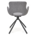 HALMAR K475 jedálenská stolička sivá / čierna