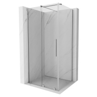 MEXEN/S - Velár sprchovací kút 130 x 90, transparent, chróm 871-130-090-01-01