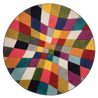 Kusový koberec Spectrum Rhumba Multi kruh Rozmery kobercov: 160x160 (priemer) kruh
