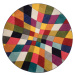 Kusový koberec Spectrum Rhumba Multi kruh Rozmery kobercov: 160x160 (priemer) kruh