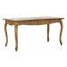 Jedálenský stôl DA19, dub lefkas, 146x76 cm, VILAR