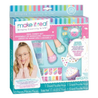 MAKE IT REAL Laky na nechty s dekoráciou Candy