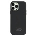 Kryt Audi Silicone Case iPhone 13 Pro Max 6.7" black hardcase AU-LSRIP13PM-Q3/D1-BK (AU-LSRIP13P