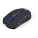 GEMBIRD myš MUSGW-6BL-01, herná, bezdrôtová, RGB LED, 3200DPI, USB