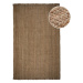 Hnedý jutový koberec Flair Rugs Jute, 120 x 170 cm