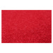 Kusový koberec Eton červený ovál - 80x150 cm Vopi koberce