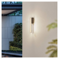 Lucande Lisana LED nástenná lampa, IP44 vertikálna