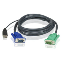 ATEN integrovaný kábel 2L-5202U pre KVM USB 1.8 M