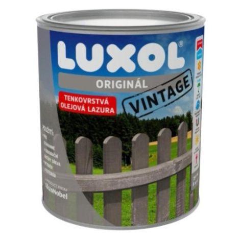 LUXOL Originál Tenkovrstvová olejová lazúra Vintage vŕba 0,75 l