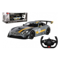 Auto RC Mercedes AMG GT3 plast 35cm 2,4 GHz na dialk. ovládanie na batérie v krabici 44x18x23cm