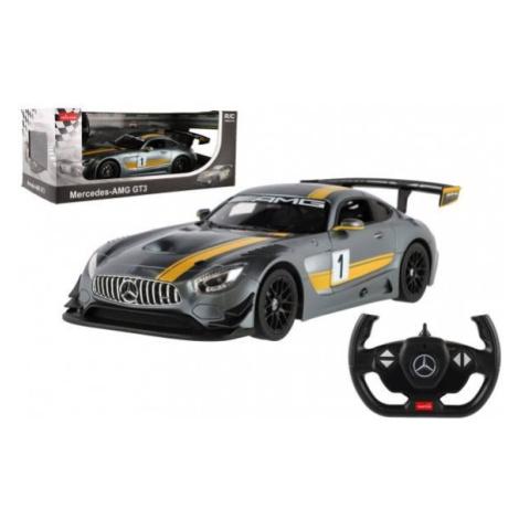 Auto RC Mercedes AMG GT3 plast 35cm 2,4 GHz na dialk. ovládanie na batérie v krabici 44x18x23cm