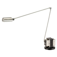 Stolná lampa Lumina Daphine LED 3 000 K, nikel