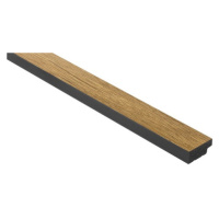 Obkladová lamela ľavé ukončenie Fineza Slat Medium Natural oak 270x3,6 cm SLAT02NOL