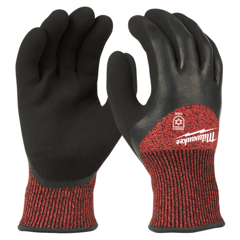 MILWAUKEE 72(pár) x Zimné rukavice odolné proti prerezaniu Stupeň 3 S/7, 4932479709