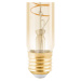 LED trubicová žiarovka E27 4W T30 1 600K Filament jantárová